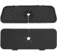 Silicone Sink Drainer Mat Black