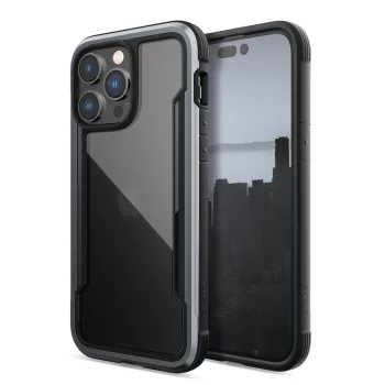 Raptic X-Doria Shield Armored Case for iPhone 14 Pro Max, Black