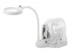 2-in-1 Desktop and Handheld Magnifier with LED Light and Interchangeable Lenses (2.5x, 5x, 16x)