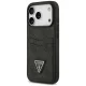 Guess 4G nauble Card Triange case for iPhone 18 Pro and 17 Pro, black