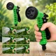 Garden Hose on Reel with Spray Gun and Quick Connectors, 10m