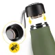 Thermal Bottle with Carrying Cord 540 ml, Green