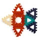 Ricokids RK-765 Magnetic Building Blocks with Marble Run Slide, 110 Pcs