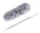Extendable Microfiber Duster with 280 cm Telescopic Pole, Grey