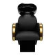 Gabbiano Malaga Hairdressing Wash Unit, Black/Gold