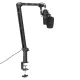 Boya BY-BA30 Desktop Microphone Boom Arm with Cable Channel, Black