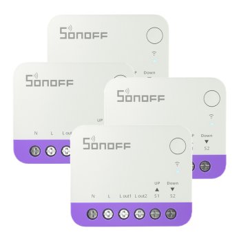Smart Blind Switch Sonoff MINI-RBS WiFi Matter 4 Pcs