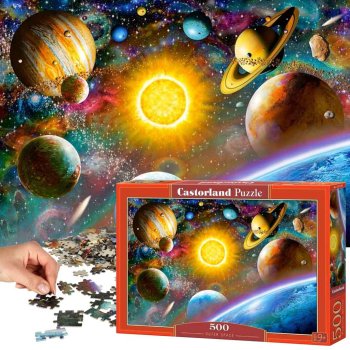 CASTORLAND Jigsaw Puzzle "Space" for Children, 500 pieces