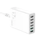 Blitzwolf BW-S15 6-Port USB Mains Charger, 60W, QC 3.0, White