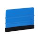 Large Squeegee with Felt Edge for Vinyl Wrap, Decals, Tint, 12.5x8 cm, Blue