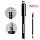 Rockbros SMART-B 150 PSI Mini Bicycle Pump for Presta and Schrader Valves, Black