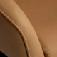 Hairdressing Chair Gabbiano Copenhagen Brown with Black Base