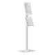 Floor Advertising Tablet Stand Maclean MC-960 W 10.9\"-11\", Lockable, White