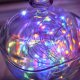 RGB Christmas Wire Fairy Lights 100 LED Battery Operated, 10 m, Multicolor