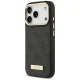 Guess 4G Logo Plate MagSafe Case for Apple iPhone 17 Pro, Black