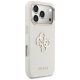 Guess FW Resin Logo Phone Case Cover iPhone 17 Pro Max - Beige