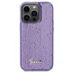 Guess iPhone 15 Pro Max Case Sequin Script Metal, Purple