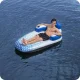 Bestway Indigo Wave 43533 Inflatable Lounge Mattress with Backrest, 191x107 cm
