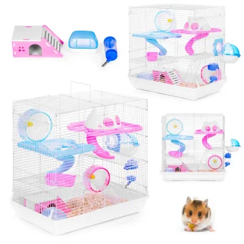 Petsi Cage for Hamsters, Guinea Pigs and Rodents with Accessories