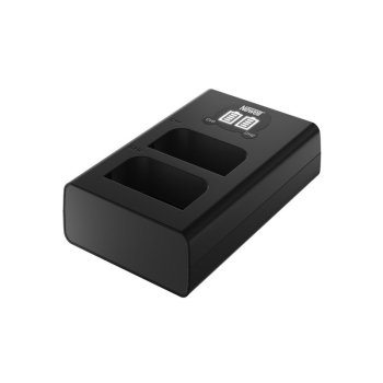 Двухканальное зарядное устройство Newell DL-USB-C для Olympus BLX-1