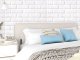 Self-Adhesive 3D Wall Panels, Peel and Stick White Brick Wallpaper