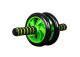 4Fizjo AB Wheeler Double Traning Roller Wheel, Black-Green