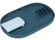 Kitchen Rest for 4 Spoons and Lid, Blue