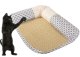 Cat bed with scratching surface, size S, assorted patterns