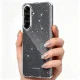 Tech-Protect FlexAir Case for Samsung Galaxy S26, Clear and Glitter