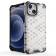 Honeycomb Hybrid Case for iPhone 13 mini with TPU Bumper, Red