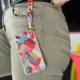 Color Chain Case flexible gel case with chain pendant for iPhone 8 Plus / iPhone 7 Plus multicolour