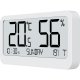 Technoline WS 9455 Digital Thermo-Hygrometer with Clock White