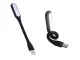 Flexible Silicone USB LED Lamp 06191_CZ, Black