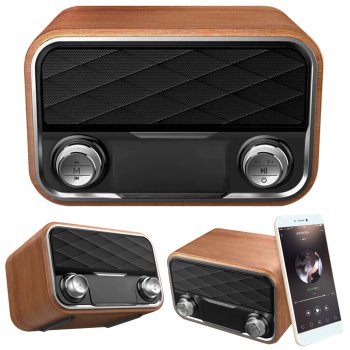 Kitchen Radio Fm Speaker Portable Bluetooth Aux