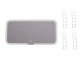 Car Folding Cosmetic Makeup Mirror with LED Light for Sun Visor