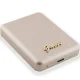 Guess MagSafe Wireless Power Bank Metal Script Logo 5000mAh - Gold