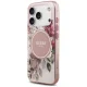 Guess IML Flower & Tonal Circle MagSafe case for iPhone 18 Pro Max and 17 Pro Max, pink