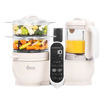 Universāls virtuves kombains Babymoov Nutribaby(+) 6-in-1 (bēšs) | Multi-purpose food processor (beige)