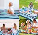 Складной плед-коврик для пикника, 200x200см | Folding Picnic Mat Blanket