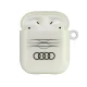 Audi IML Geometric Pattern Case for AirPods 1 / 2 - White