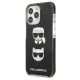 Karl Lagerfeld Karl&Choupette Head Case for iPhone 13 / 13 Pro - Black