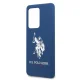 Samsung Galaxy S20 Ultra (SM-G988F) US Polo Silicone Collection Case Cover (USHCS69SLHRNV), Navy