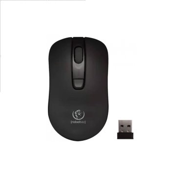 Rebeltec STAR Wireless Optical Mouse, Black