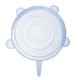Silicone Food Storage Lids, Set of 6, Blue