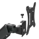 Maclean MC-134 Dual Monitor Desk Mount, 17\"-32\", 2-10kg, Black