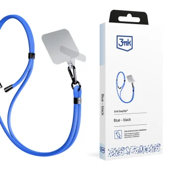 3mk Protection EasyClip Smartphone Lanyard, Blue