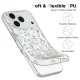 Tech-Protect iPhone 17 Pro Max Case FlexAir MagSafe, Daisies with Leaves