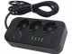 Power Strip with 3 Outlets and USB Ports, 4x USB-A 1x USB-C, 2m Cord