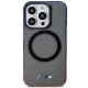 BMW iPhone 14 Pro Case Gradient Bumper MagSafe, Grey