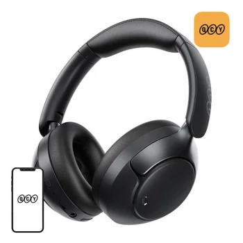 QCY H3 Pro ANC Wireless Headphones, Black